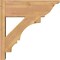 Ekena Millwork Balboa Smooth Traditional Outlooker, Western Red Cedar, 7 1/2"W x 20"D x 20"H OUT08X20X20BOA01SWR - alternate 2
